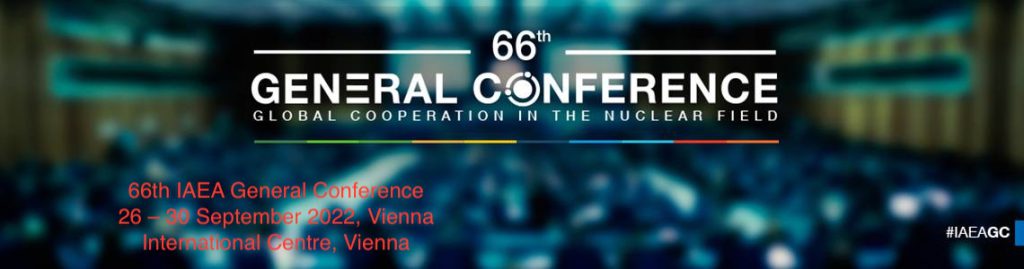 ANEA participa da 66a Conferencia Geral Da Agencia Internacional De Energia Atomica AIEA